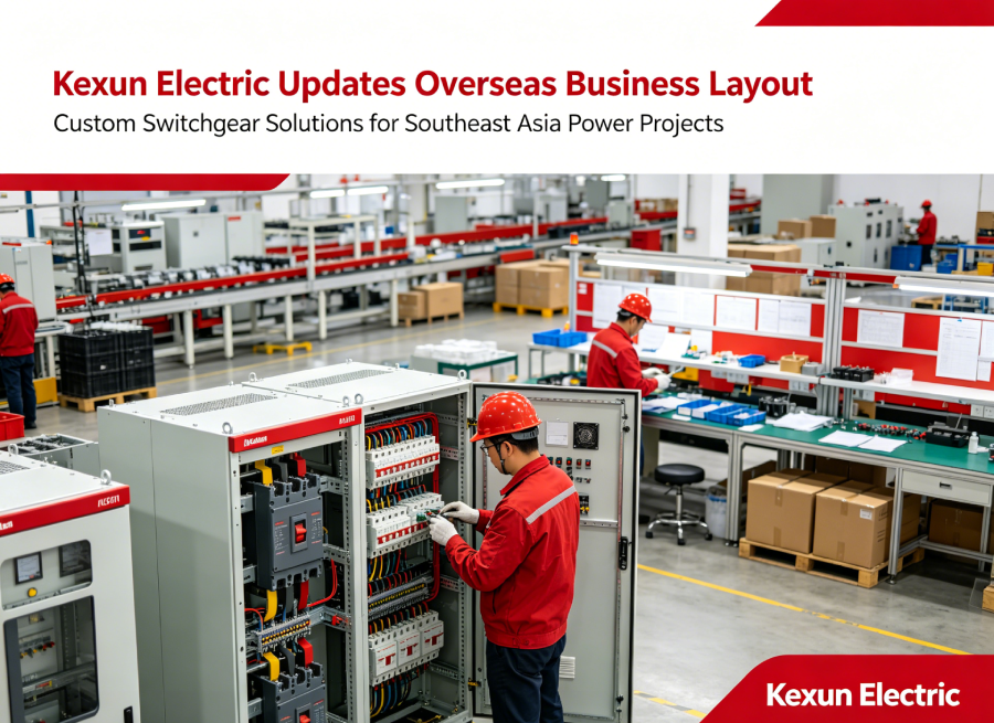 Kexun Electric tối ưu hóa các giải pháp thiết bị đóng cắt ở nước ngoài cho nhu cầu dự án điện Đông Nam Á năm 2026